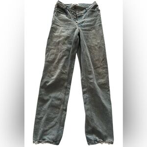 Abercrombie & Fitch Blue Straight Leg Jeans